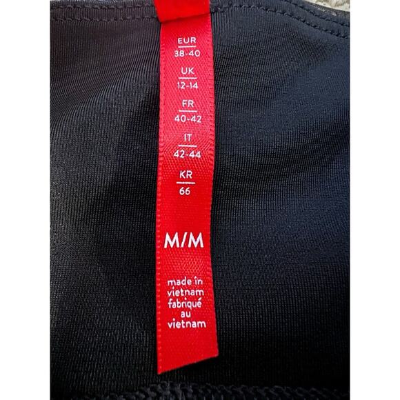 Spanx‎ Black Faux Leather Leggings Women’s Size Medium 2437 - Picture 7 of 10